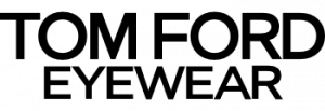 Logo Tom Ford Eyewear in schwarz/weiß